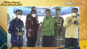Kemenkumham Berikan Penghargaan Anugerah Pesona Indonesia (API) Tahun 2021