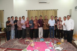 Walikota Gelar Silaturahim Di Kediaman Rektor Unsri