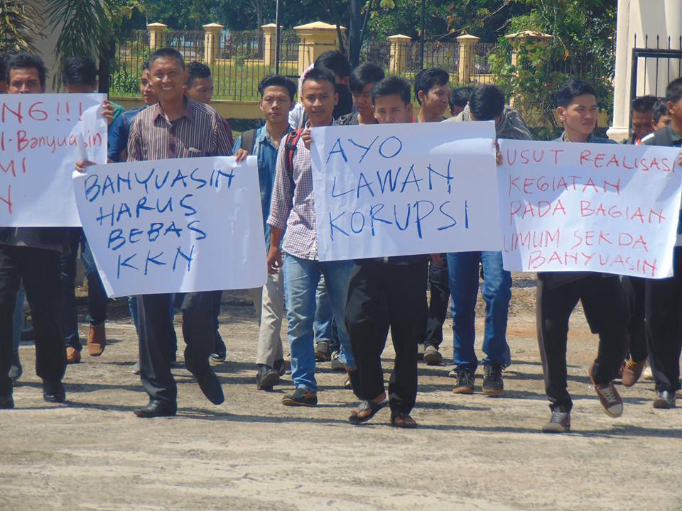 Aksi Damai di Pangkalan Balai