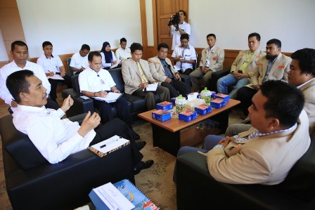 Banyuasinonline.com Foto Bersama Wagub Sumsel Bersama Pimpinan Wilayah Pemuda Muhammadiyah