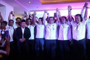 Hary Tanoesoedibjo Kukuhkan 231 DPC Perindo Se-Sumsel