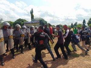 Polisi Amankan Demo Anarkis