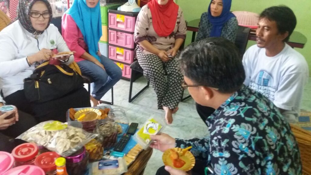 Bappeda dan Litbang Banyuasin Kunjungan ke Pelaku UKM