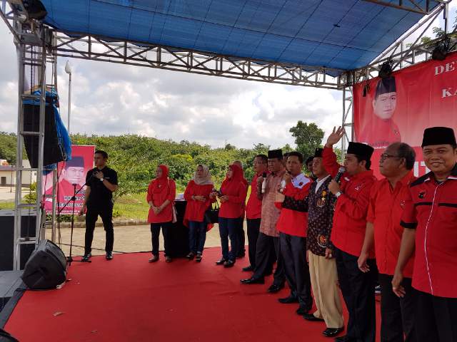 HUT ke -43, DPC PDI Perjuangan Banyuasin Gelar Festival Banteng Music 04