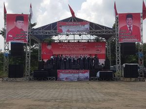 Berita Gambar: HUT Ke-43, DPC PDI Perjuangan Banyuasin Gelar Festival Banteng Music