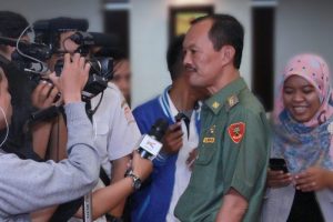 Harnojoyo Janjikan Warga Karya Jaya Dalam 24 Jam PDAM Akan Dipasang