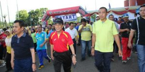 Sambut HUT Ke 70, Pemprov Sumsel Gelar Jalan Sehat Bersama