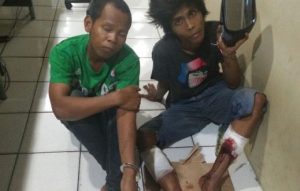 Polresta Palembang Tembak Bandit Spion
