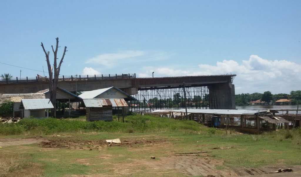 Sejak Launching 2013, Pembangunan Jembatan Rantau Bayur Jalan Ditempat
