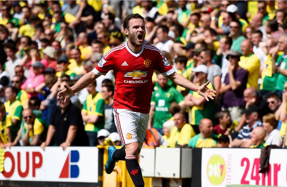 juan mata manchester united liga champions