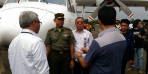 Cegah Karhutla, Korem 044/Gapo Sebar Cairan