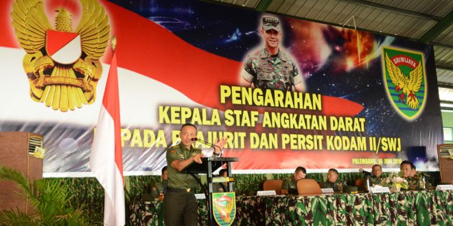 Jenderal Mulyono: Yang Me­mbesarkan TNI AD ­Bukan Kasad, Tetapi Seluruh Prajurit TNI­ AD, Kita Semua