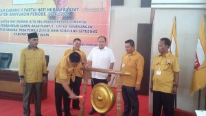 Muhammad Sholih Pimpin DPC Partai Hanura Kabupaten Banyuasin 2016-2021