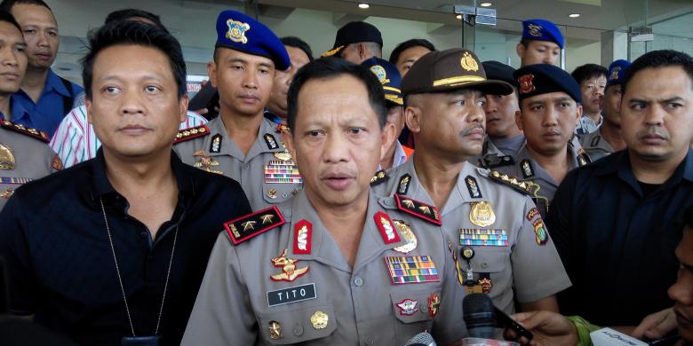 Presiden Jokowi Resmi Ajukan Komjen Tito Karnavian Sebagai Calon Kapolri