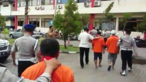 Tahanan Polresta Palembang Berkelahi