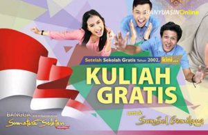 Penerimaan Mahasiswa Baru Program Kuliah Gratis Tahun 2016 Disdik Prov. Sumsel