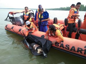 Petugas Temukan Mayar Mr. X Yang Loncat Ke Sungai