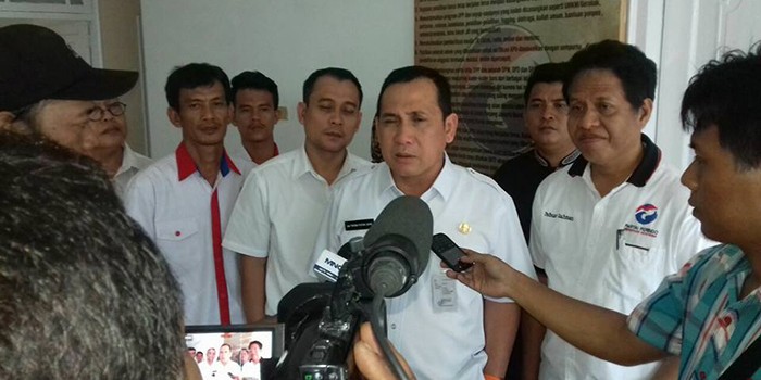 Kunjungi DPW Partai Perindo Sumsel, Nanan Siap Maju Kembali