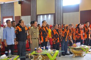 Aswari Rivai Hadiri Pelantikan MPC Pemuda Pancasila, Srikandi & Sapma Pemuda Pancasila Kota Prabumulih