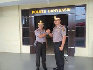 AKBP Yudhi Surya Markus Pinem SIk Resmi Pimpin Polres Banyuasin