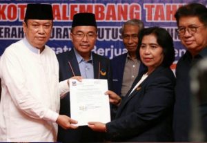 Pasangan Sarimuda – Abdul Rozak (SADAR) Resmi Maju Pilkada Palembang 2018