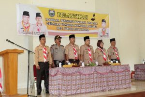 Pelantikan Gerakan Pramuka , Kwaran dan DKR Sosoh Buay Rayap 