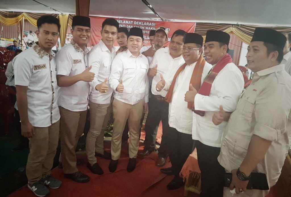 Tidar Sumsel Siap Kawal Kemenangan Pasangan Nopran-Herli