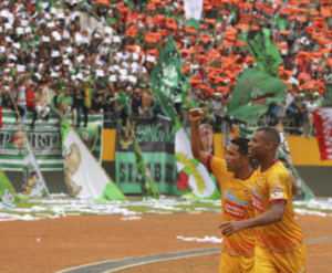 Skor Imbang 2-2 antara Laskar Wong Kito VS Mutiara Hitam