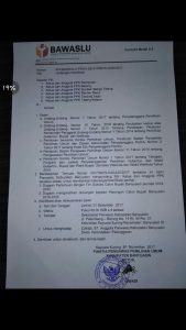 Dugaan Pelanggaran Yang Di Lakukan Oleh Ke 9 PPK KPUD Kabupaten Banyuasin Sum-Sel