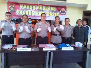 Polres Banyuasin Amankan 1500 Butir Pil Ekstasi dan 18 Paket Kecil Sabu