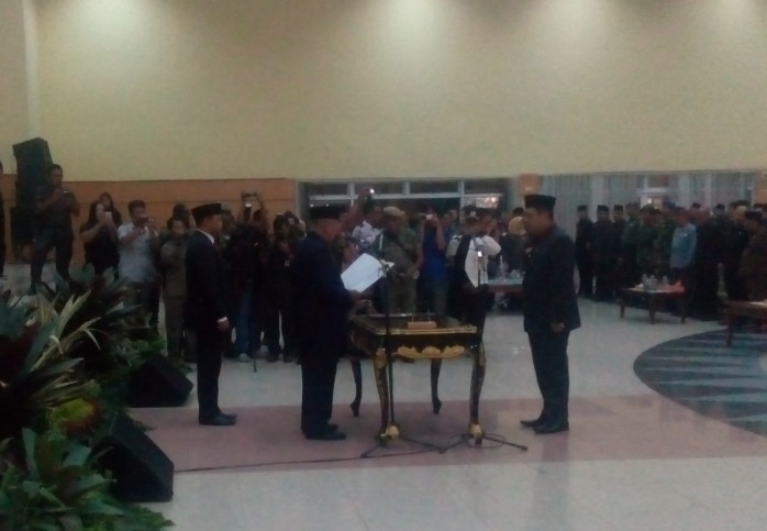 Achmad Tarmizi Resmi Jabat Sekda OKU