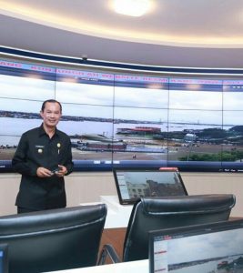 Tinjau Langsung Pemkot Palembang Dengan Smart City