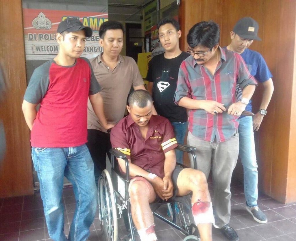 Spesialis Penodong Dalam Bus, Di Hadiahi Peluru Panas