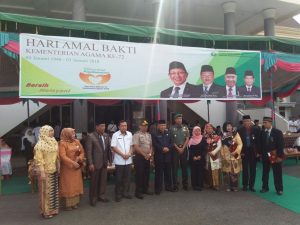Beri Bantuan, Peringati Hari Bhakti Kemenag OKU