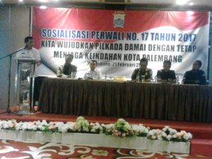 Jaga Keindahan Kota, Kesbangpol Sosialisasikan Aturan Atribut Pilkada