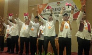 Suasana Aman, Tertib, Dan Kondusif Penetapan Nomor Urut Paslon Bupati Lahat