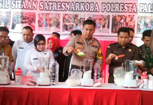 Waauh…! Shabu 4,5 Kg Dan 1380 Butir Extacy Dimusnahkan