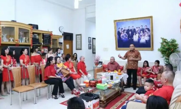 Dodi Reza Rayakan Imlek Bersama Warga Tionghoa Palembang