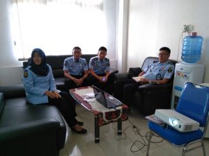 Lapas Banyuasin Ikuti Teleconference Penyampaian LHKPN