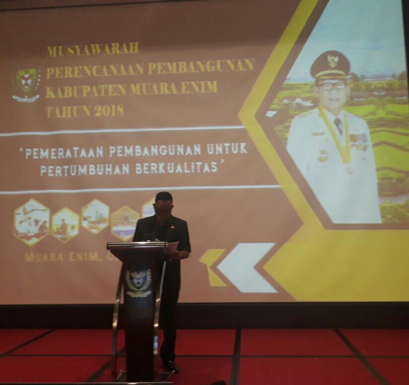 Pembukaan MUSRENBANG Dan RKPD Muara Enim Berjalan Lancar