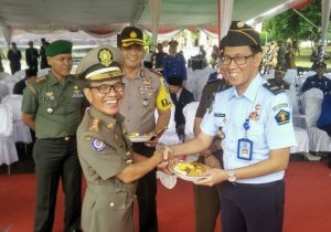 Hadiri Upacara HUT, Lapas Banyuasin: Semoga Sat Pol PP, Satlinmas dan Damkar Makin Sukses