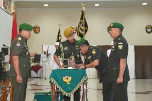 Tiga Perwira Menengah Dilantik Pangdam II Sriwijaya