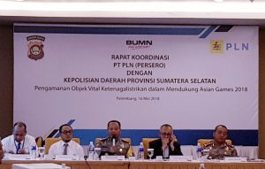 PLN Dan POLDA Sumsel Sinergi Pengamanan Objek Vital Kelistrikan Untuk Asian Games
