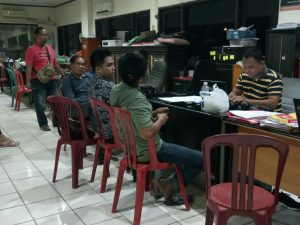 Terduga Pelaku Pembunuh Aan Menyerahkan Diri Kepolresta Palembang