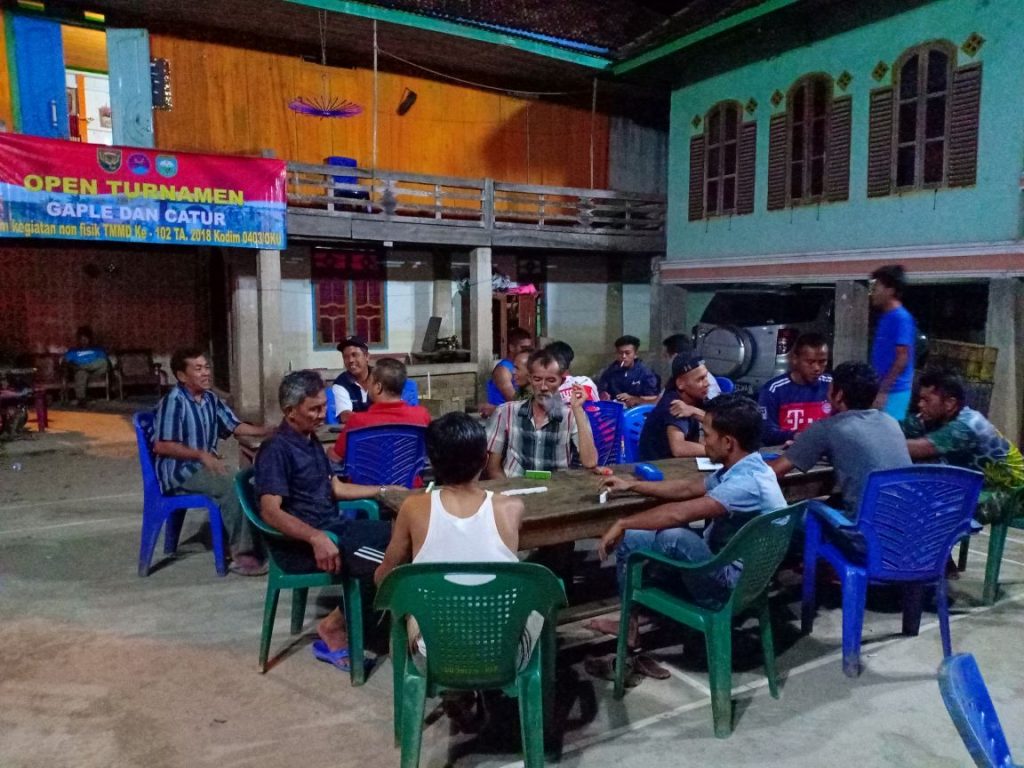 Warga Belimbing Antusias Ikuti Lomba Gaplek Yang di Gelar Kodim 0403/OKU