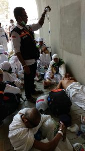 Tim TGC Kemenkes gerak cepat usai jamaah kelelahan lempar jumrah