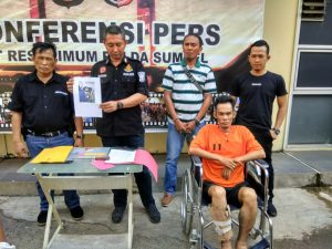 Melawan Petugas, Pelaku Pembunuhan Dilumpuhkan Jatanras Polda Sumsel