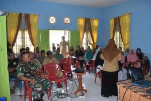 TMMD Non Fisik Kodim 0403/OKU Ke 102 Sosialisasi BPJS Kepada Masyarakat Belimbing Kecamatan Peninjauan