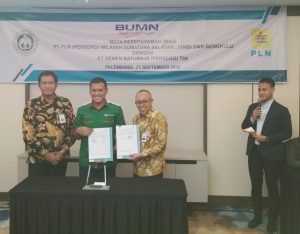 PT PLN Support Semen Baturaja Bangun Pabrik