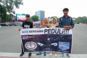 Peduli Sulteng, IKAMI Sulsel Palembang dan IMTSI Sumsel Ajak Warga Tidak Apatis